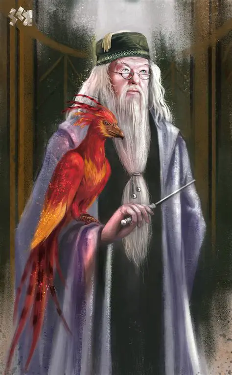 A chegada de Albus Dumbledore