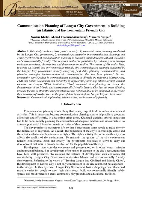 Analysis of Executive and Legislative Behavior in Health Planning in Langsa City