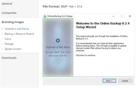Backup and Restore Wizards