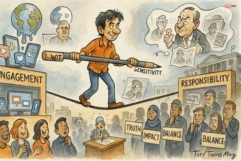Balancing humor and critique