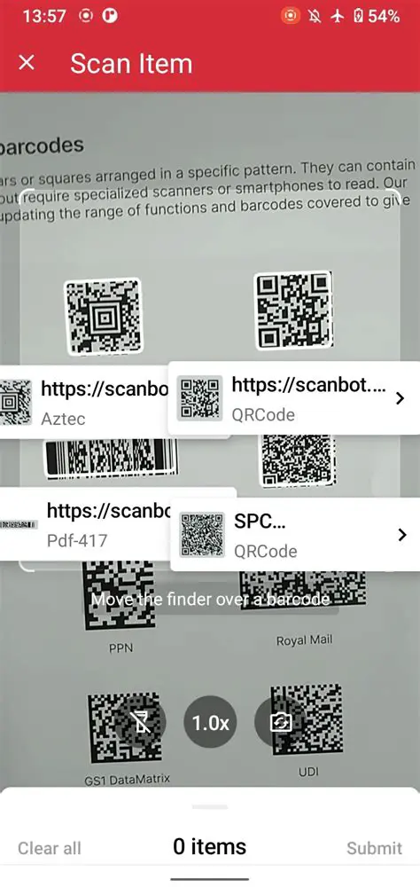 Barcode Scanner Integration