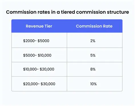 Calculating Earnings for Commission Structure 1