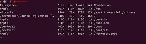 Clear Round Graph Displaying Disk Space Occupation