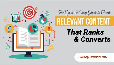 Create interesting and relevant content