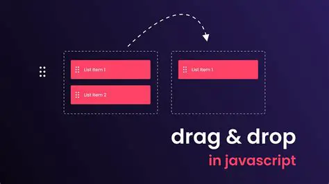 Creating a Brag and Drop HTML Object