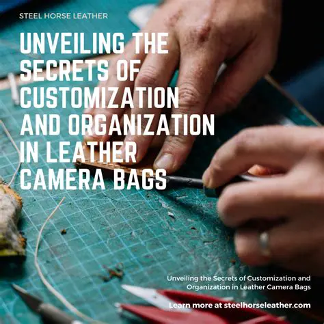 Customization and Organization