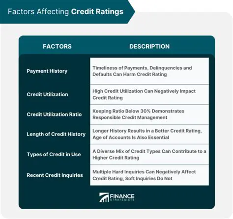 Factors Affecting Credit Distribution