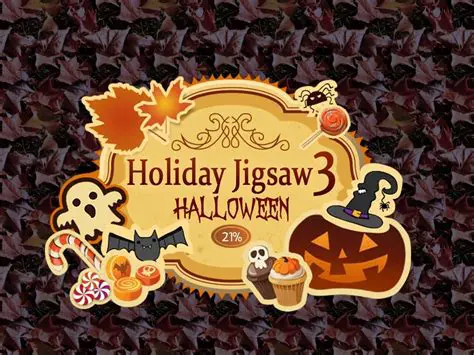 Features of Holiday Jigsaw Halloween 3