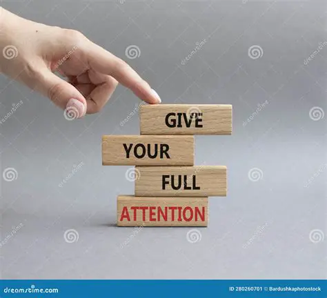 Give the speaker your full attention