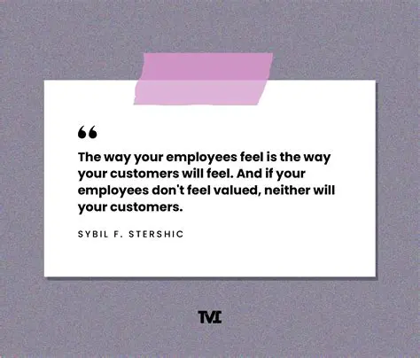 How employees and staff feel about the organization