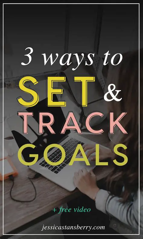 How to Set and Track Goals