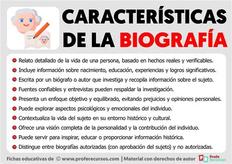 Importancia de la Biografia en la Vida Humana