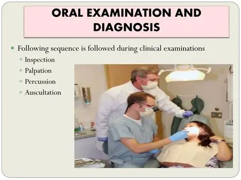 Intraoral clinical examination