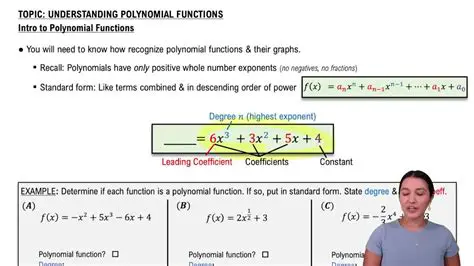 Introduction to Polynomials and Closure Properties