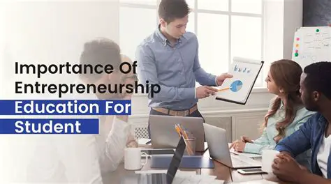 Investment in entrepreneurship education