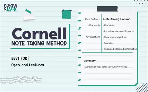 Key Components of Cornell Notes
