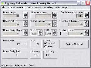 Key Features of a Lighting Level Calculator