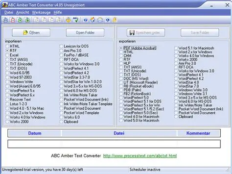 Key Features of ABC Amber TreePad Converter