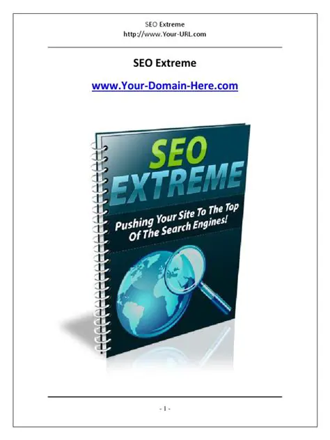 Key Features of Free SEO Extreme