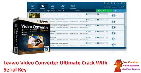 Key Features of Leawo WMV Converter