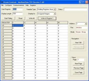 Key Features of ModbusView TCP
