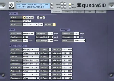 Key Features of reFX quadraSID