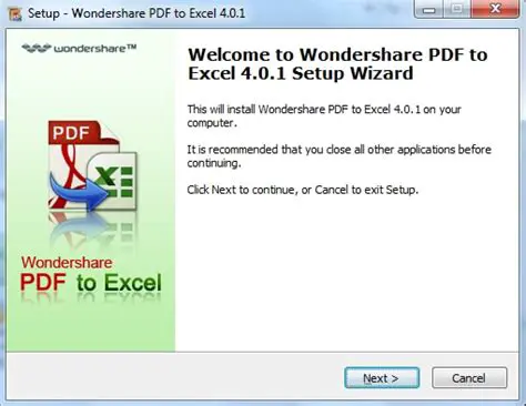 Key Features of Wondershare PDF to Excel Converter