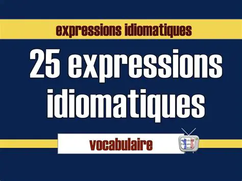 La Langue Arabe et les Expressions Idiomatiques