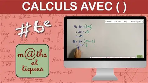 Les applications des calculs