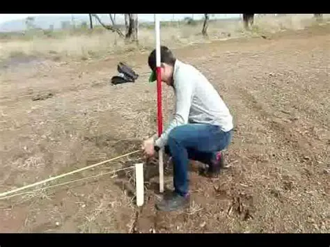 Medir terrenos para la agricultura