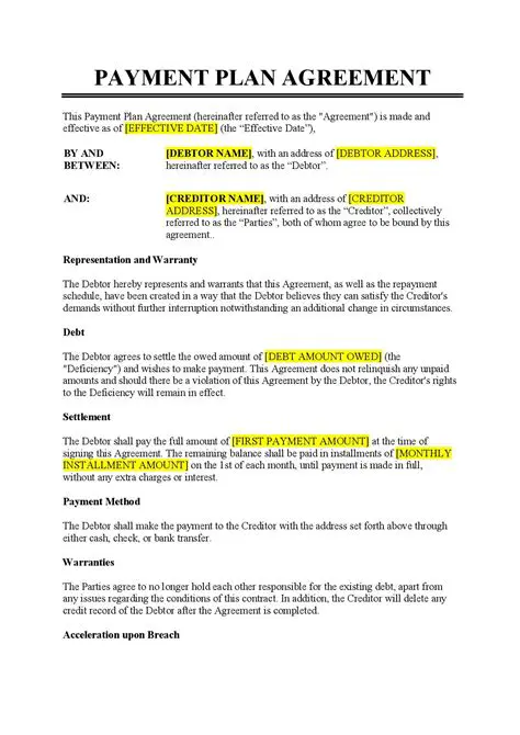 Overview of the 2025 Payment Plan