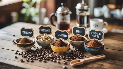 Parameters of Coffee Powder Quality