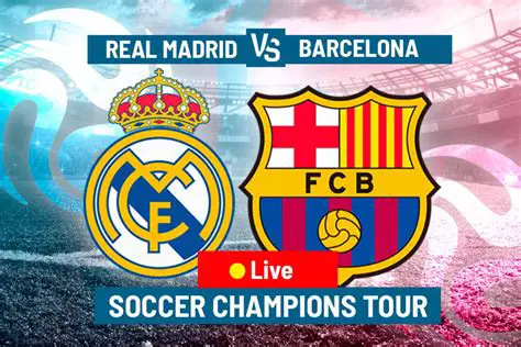 Real Madrid vs. Barcelona: El Clásico – A Deep Dive into Football's Greatest Rivalry