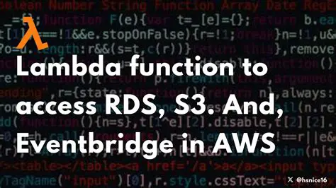 Setting up Lambda Function and S3