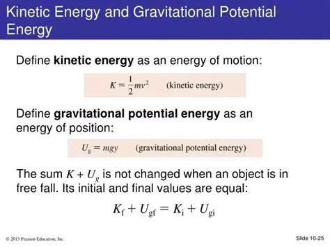 Similarities between Kinetic and Gravitational Potential Energy