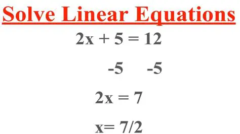 Solving Linear Equations for y in Terms of x