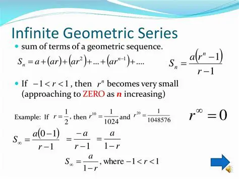 Sum of an Infinite Geometric Series