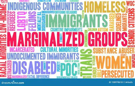Supporting marginalized groups