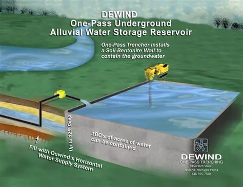 The Construction of Reservoirs in the Upstream of the River
