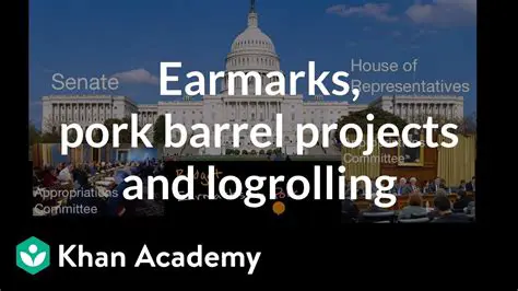 The History of Earmarks and Pork Barrel Spending