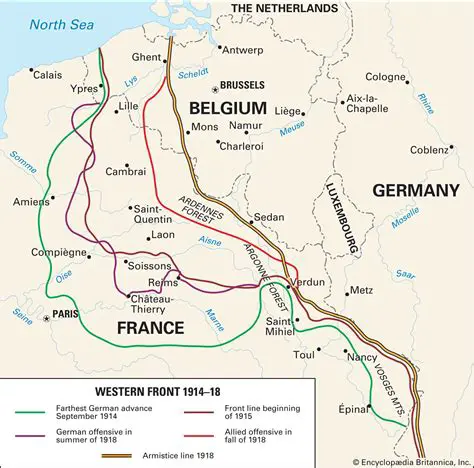 Timeline of the Western Front