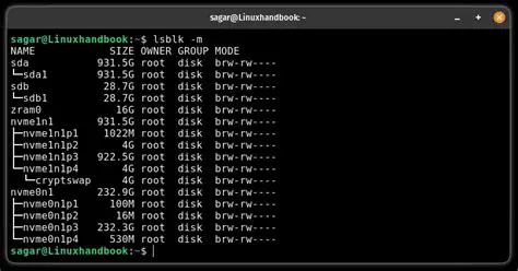 Understanding lsblk and udev