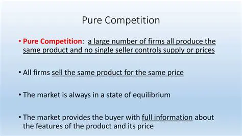 Understanding Pure Competition